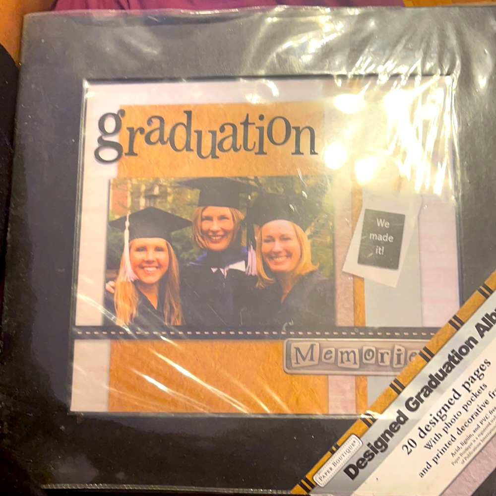 Graduation scrapbook